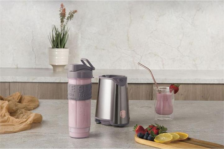 Image du produit BerlingerHaus Mixeur design avec bouteille sport 570ml, 300 W, taupe (300 W)