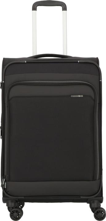 Produktbild D&N Travel Line 9504 4 Rollen Trolley M 67 cm mit Dehnfalte (67 l, M (50 - 90l))
