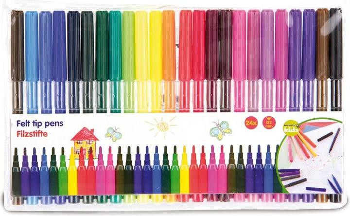 Topwrite Felt tip 24pcs PL (Multicoloured, 24 x)