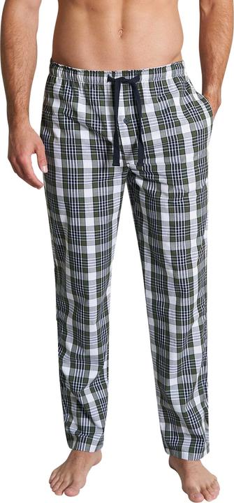 Tom Tailor lange Herren Schlafhose Loungehose mit Eingriff Knopf Bindeband (56)