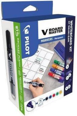 Actual product image Pilot Whiteboard marker BG V-Board 12 pieces (Multicoloured, 2.30 mm, 5 x)
