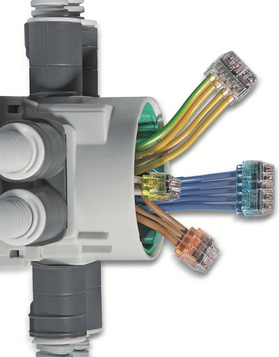 Actual product image HellermannTyton Hellermann HCPM-3-Blister-PC-CL/OG 18 HelaCon Plus Mini 148-90055