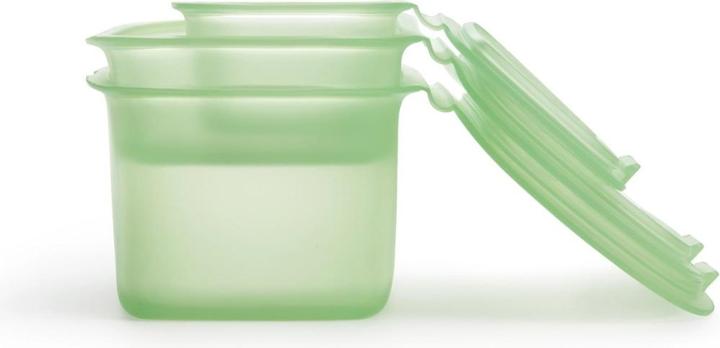 Image du produit Lékué Set wiederverwendbarer Silikonbehälter (1 l)
