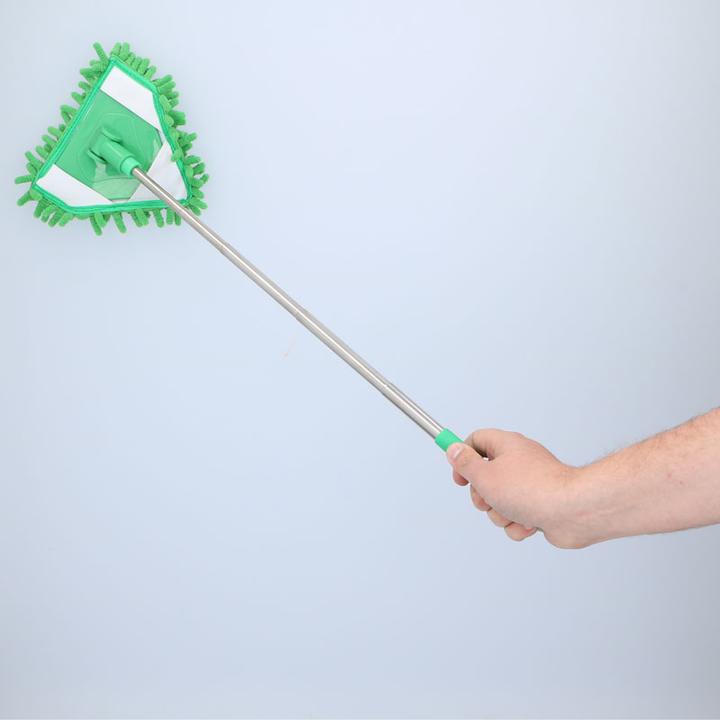 Produktbild Lifetime Teleskopbesen, Staubtuch, Fransen aus Mikrofaser 34-96 cm (Alias) (1 Stk.)