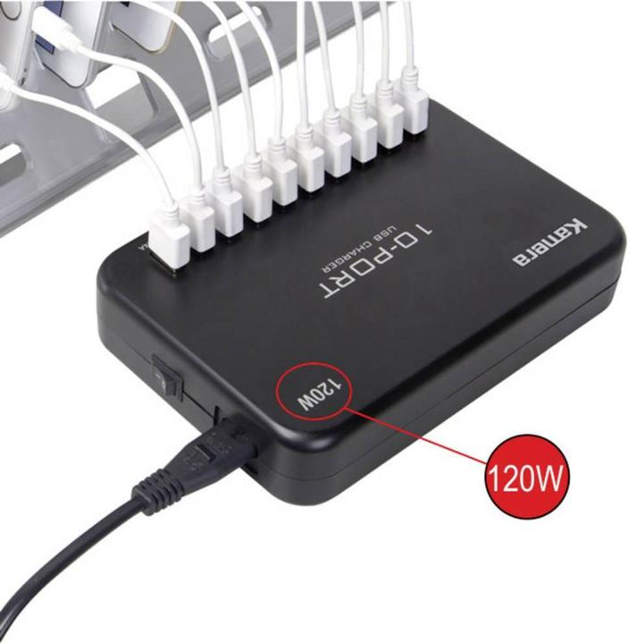 Actual product image Lvsun USB charging station 120W Smart 10- (120 W)