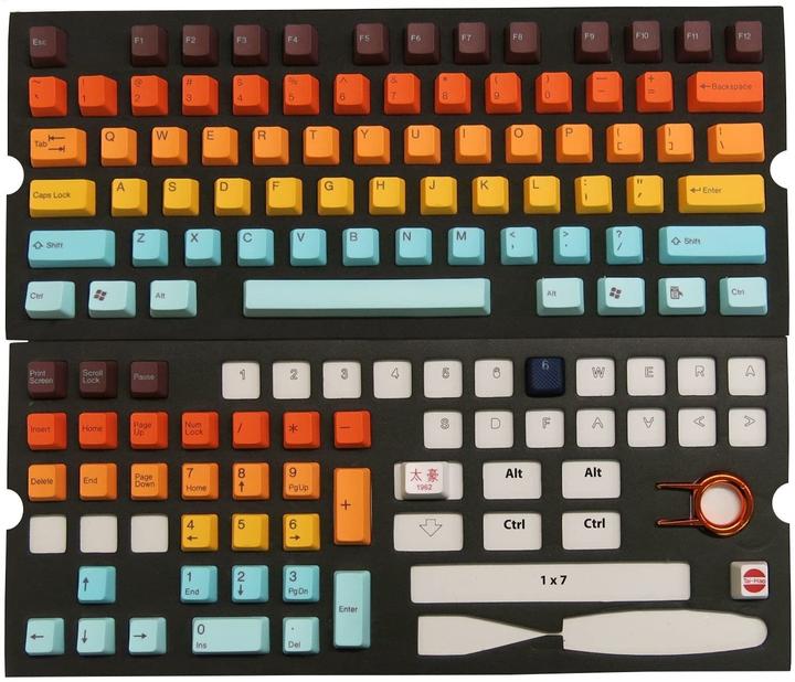 Actual product image Tai-Hao Hawaii 116 Keys (ANSI) Set