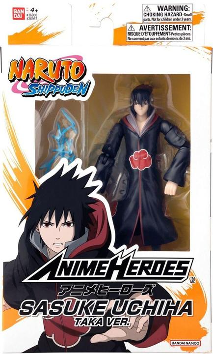 Actual product image Bandai ANIME HERO. NARUTO Sasuke Uchiha Taka Ver. figure 17cm