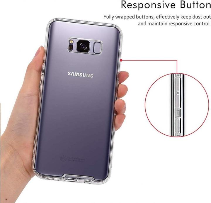 Actual product image Screenguard 360° Screen & Body Protector Samsung Galaxy S8+ Cover with Foil (Samsung Galaxy S8+)