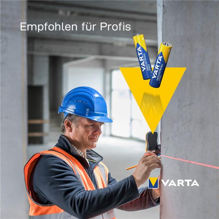 Actual product image Varta industrial alkali (10 pcs., AAA, 1250 mAh)