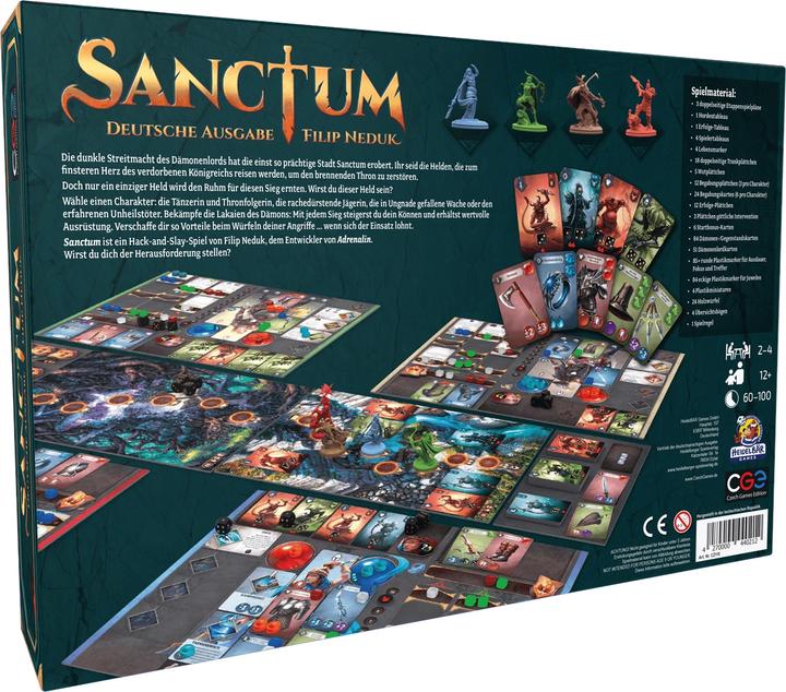 Immagine prodotto Czech games edition Gioco per intenditori Sanctum (Tedesco)