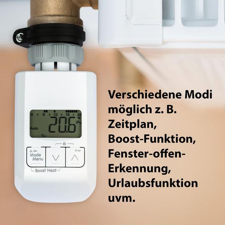 Produktbild Hermex Heizkörperthermostat Heizungsregler Raumthermostat Temperaturregler