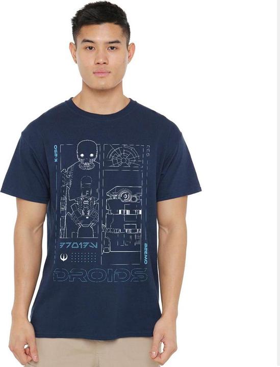 Produktbild Star Wars Droids TShirt (L)