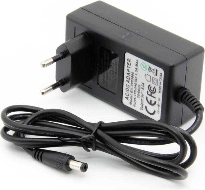 Produktbild Purecrea 9V DC 5000mA Netzteil AC/DC-Adapter 5.5mm/2.1mm Stecker