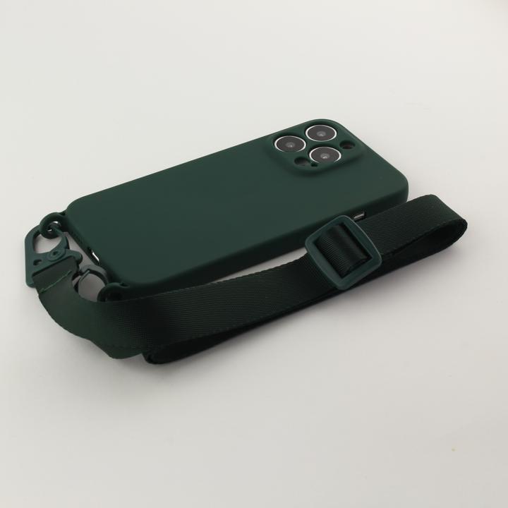 Produktbild PhoneLook Hülle Silikon mit Kordel und Haken (Apple iPhone 13 Pro Max)