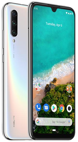 Produktbild Xiaomi Mi A3 (128 GB, More than White, 6.08", Hybrid Dual SIM, 48 Mpx, 4G)