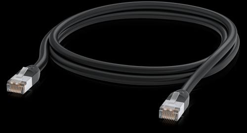 Actual product image Ubiquiti UACC-CABLE-PATCH-OUTDOOR-2M-BK - Patch Cable outdoor, 2 m, black (S/UTP, CAT5e, 2 m)