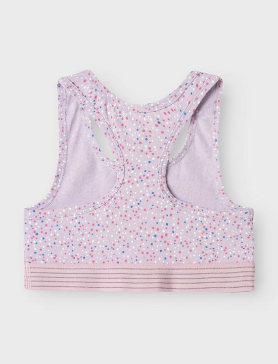 Immagine prodotto Name it Nkfshort Top 2p Pastel Lilac Dot Noos (134, Confezione da 2)