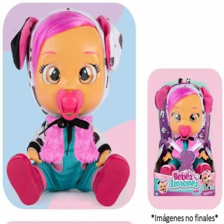 Actual product image IMC Toys Cry Babies Dressy Dotty