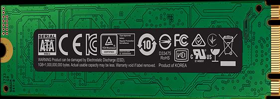 Image du produit Samsung 860 Evo (500 Go, M.2 2280)