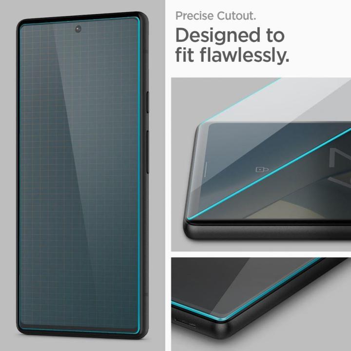 Productafbeelding Spigen ALM Glas.Tr Google Pixel 6A 2szt. szkło hartowane AGL04695 (2 Stuk, Google Pixel 6a)