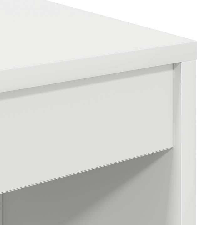 Actual product image VidaXL Desk White Wood-based material Medium Minimalist (90 x 40 x 76 cm)