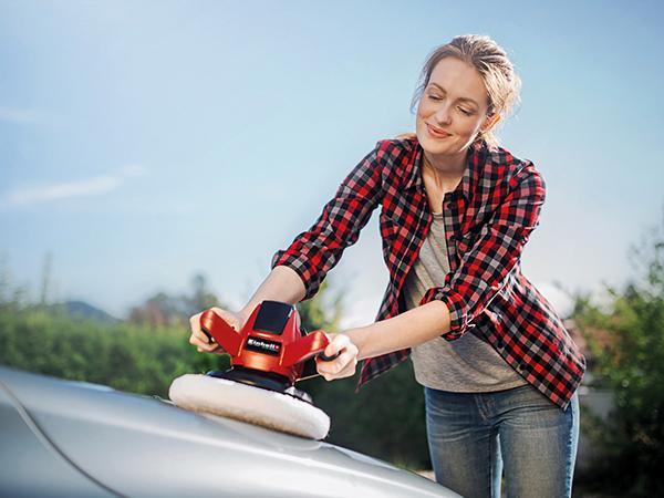 Actual product image Einhell Battery car polishing machine (Eccentric polisher, 18 W)