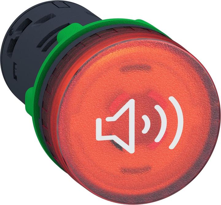 Actual product image Schneider Electric Illuminated red buzzer 110/120V AC/DC