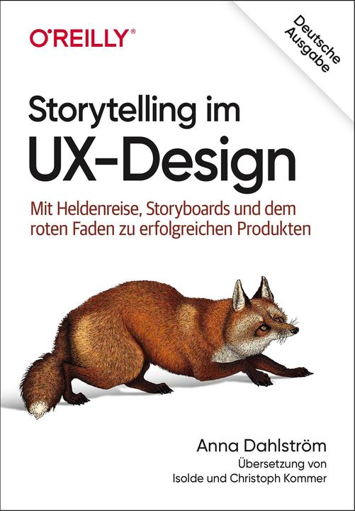 Actual product image Storytelling im UX-Design (German, Anna Dahlström, 2021)