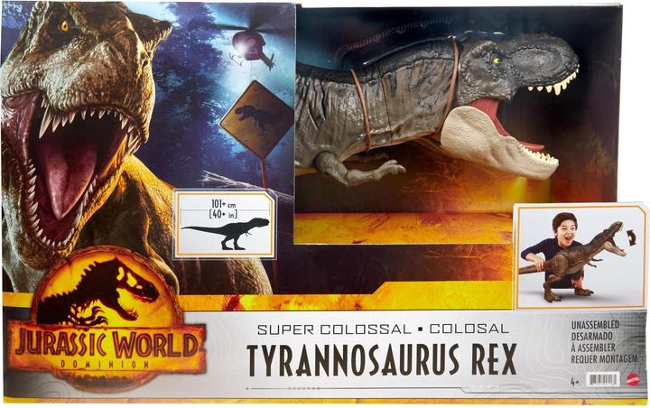 Actual product image Jurassic World Super Colossal Tyrannosaurus Rex
