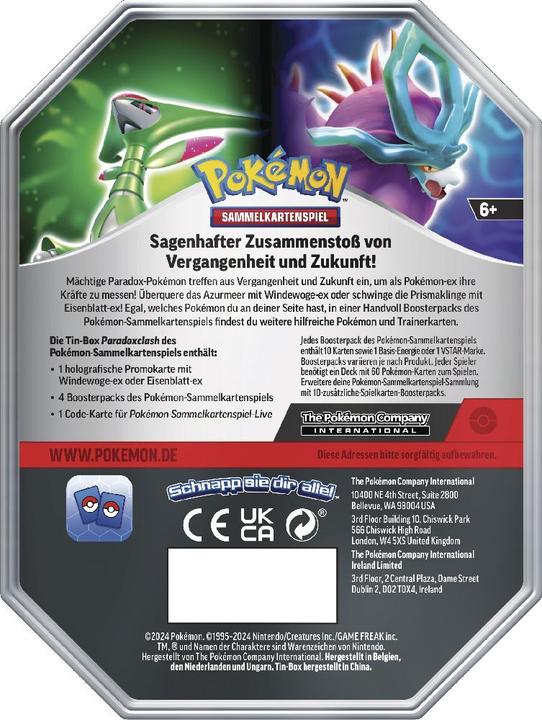 Produktbild Pokémon TCG Tin 113 *ALLEMAND* (Deutsch, Booster Pack)