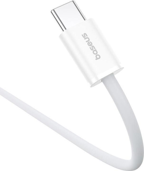 Image du produit Baseus Superior Series ll USB-C - USB-C 30W 480Mb/s 2m - blanc (2 m, USB 2.0)