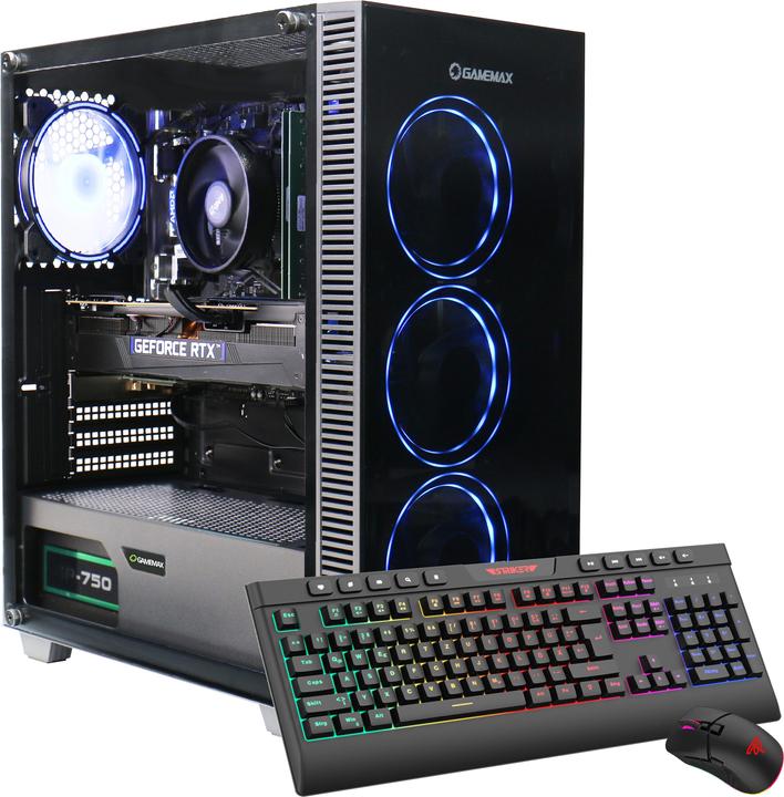 Produktbild Hyrican GAMEMAX Draco XD 7443 Ryzen 5 7500F 32GB DDR5 1TB SSD RTX 4070 (AMD Ryzen 5 7500F, 32 GB, 1000 GB, GeForce RTX 4070)