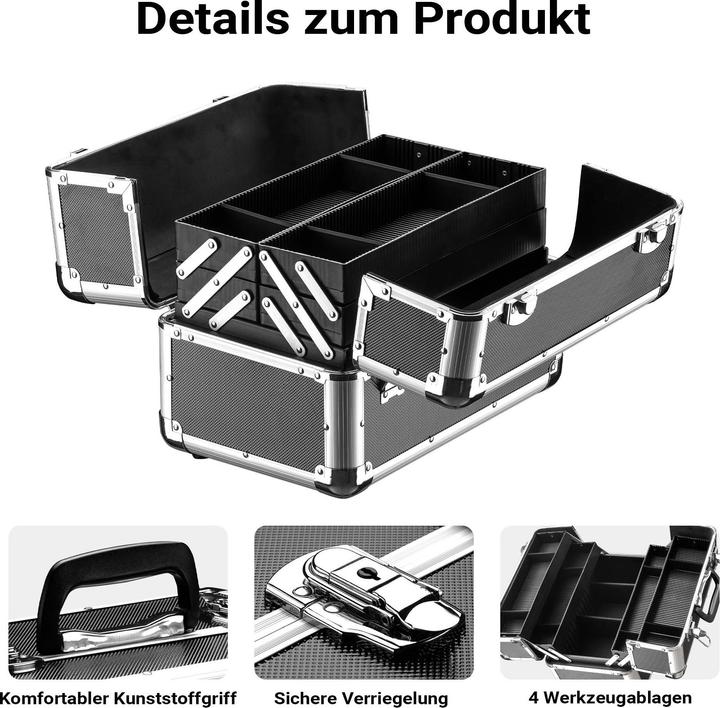 Produktbild Wiltec Alu-Transportkoffer