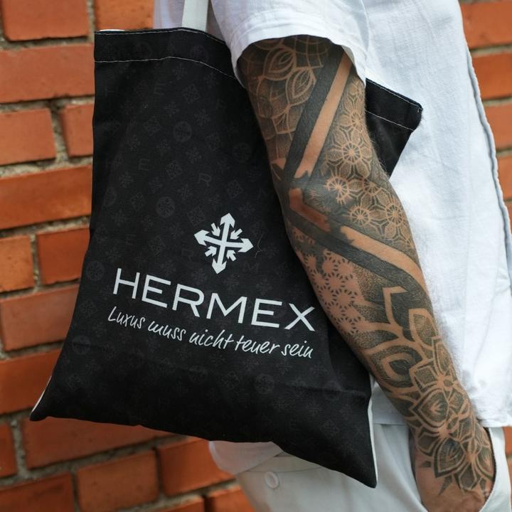 Immagine prodotto Hermex Borsa Tote Borsa shopping Borsa a tracolla Borsa di tela Borsa Tote