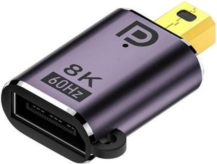 Produktbild PowerGuard Mini DisplayPort zu DisplayPort Adapter 8K 60Hz MiniDP to DP (Mini DP)