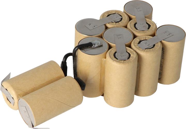 XCell Replacement battery suitable for Kress ASX132, Kress 13.2 Volt battery 2000mAh, NiMH battery for (2000 mAh)