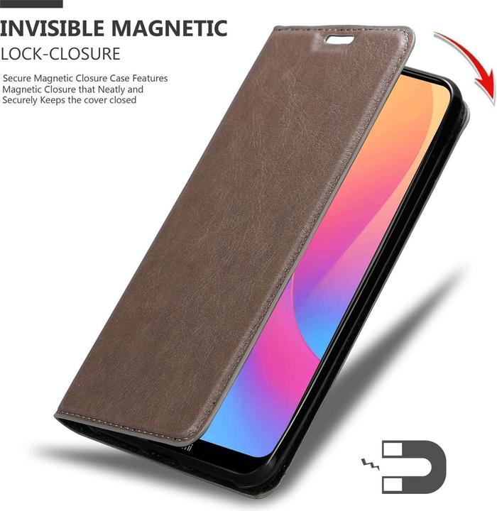 Actual product image Cadorabo Book Invisible Magnet Cover (Xiaomi Redmi 8A)