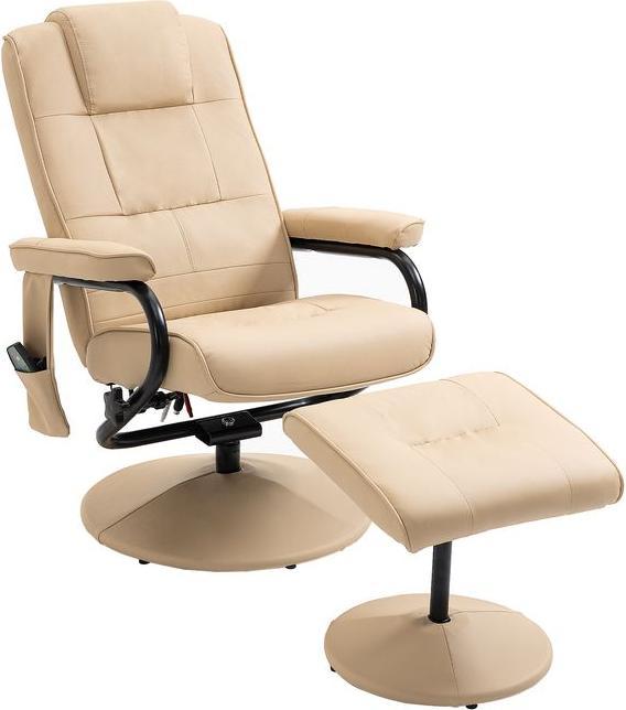 Image du produit Swisshandel24 Fauteuil de relaxation avec fonction de couchage Fauteuil de massage Fauteuil TV avec fonction de