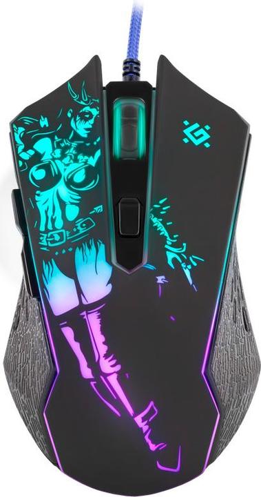 Produktbild Defender Gaming, kabelgebunden, optische Maus GM-933 SIN'SISTER 7200dpi 6P hintergrundbeleuchtet (Kabelgebunden)