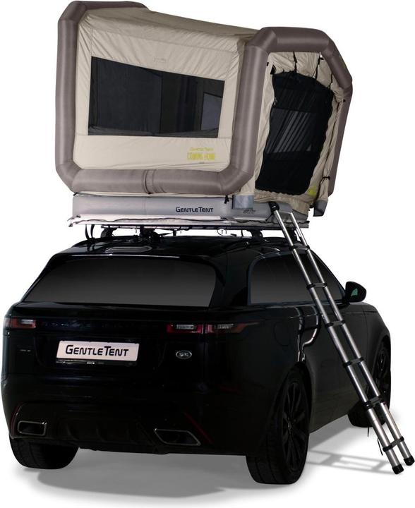Immagine prodotto Gentletent Tenda da tetto GT Mini Flat 2022 Olive, 31 kg (Tenda sul tetto, 31 kg, 2 persone)