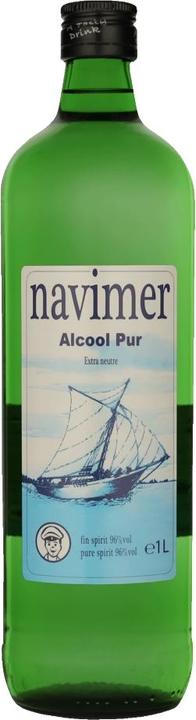 Immagine prodotto Navimer Alcool puro in vetro 96% vol. 1l (1 x 100 cl)