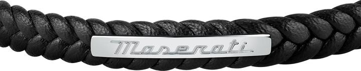 Immagine prodotto Maserati Bracciale (23 cm, Acciaio inossidabile, Cuoio, Riciclato)