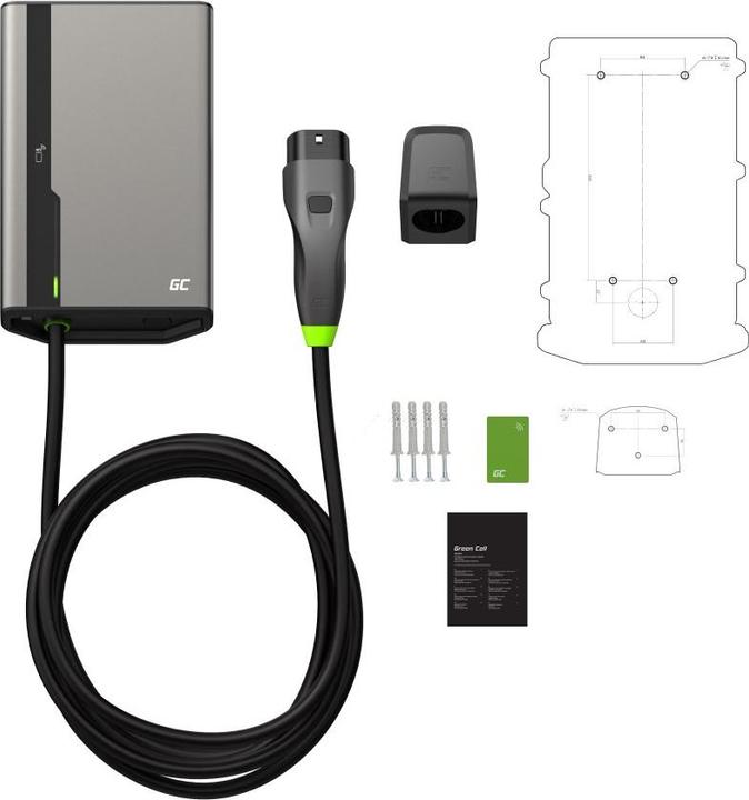 Actual product image GreenCell Green Cell EVGC021A2250 (Type 2, 22 kW, 32 A)