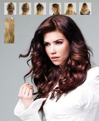 Balmain Clip in set di trame 40cm Amsterdam capelli umani (Amsterdam, 40 cm)