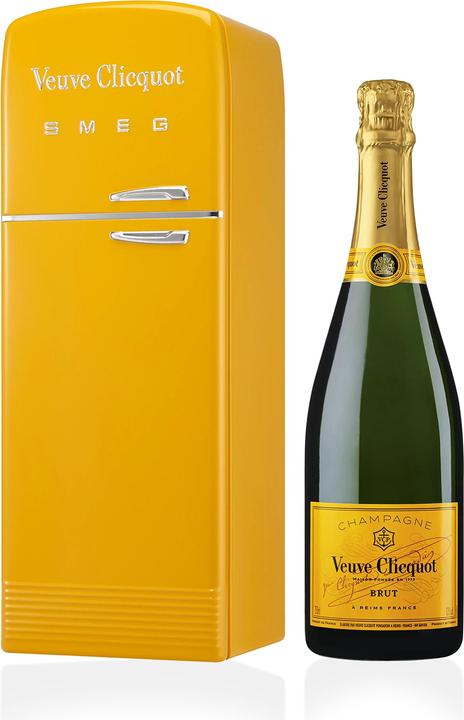 Image du produit Delicatessa Veuve Clicquot Brut Yellow Label SMEG Fridge (1 x 75 cl)