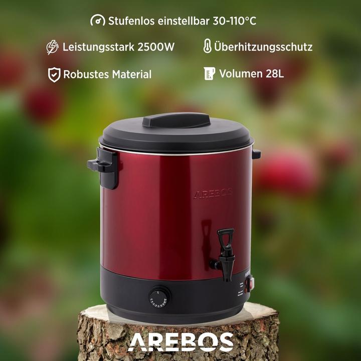 Actual product image Arebos Preserving machine (28 l)