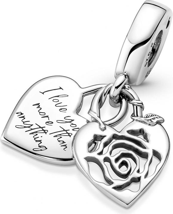 Image du produit Pandora Charms/breloques coeur-serrure rose (Argent sterling 925)