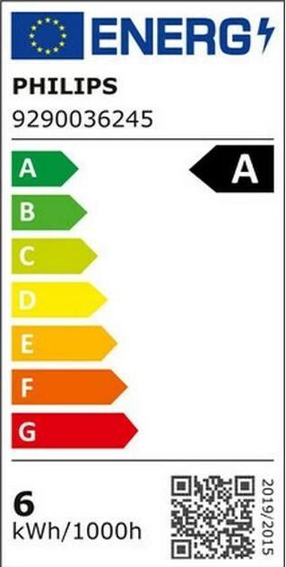 Label énergétique Philips LED Classic (E27, 5.20 W, 1095 lm, 1 x, A)