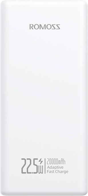 Immagine prodotto Romoss Powerbank PRC20 20000mAh 22.5W (white) (20000 mAh, 22.50 W, 74 Wh)