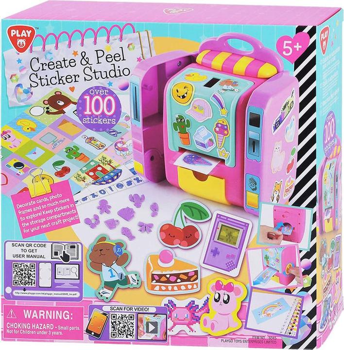 Productafbeelding Play Sticker Studio. Maak je eigen stickers, 100 stickers